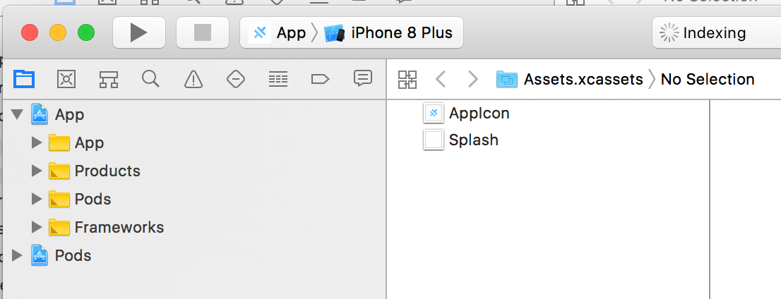 Xcode 索引中