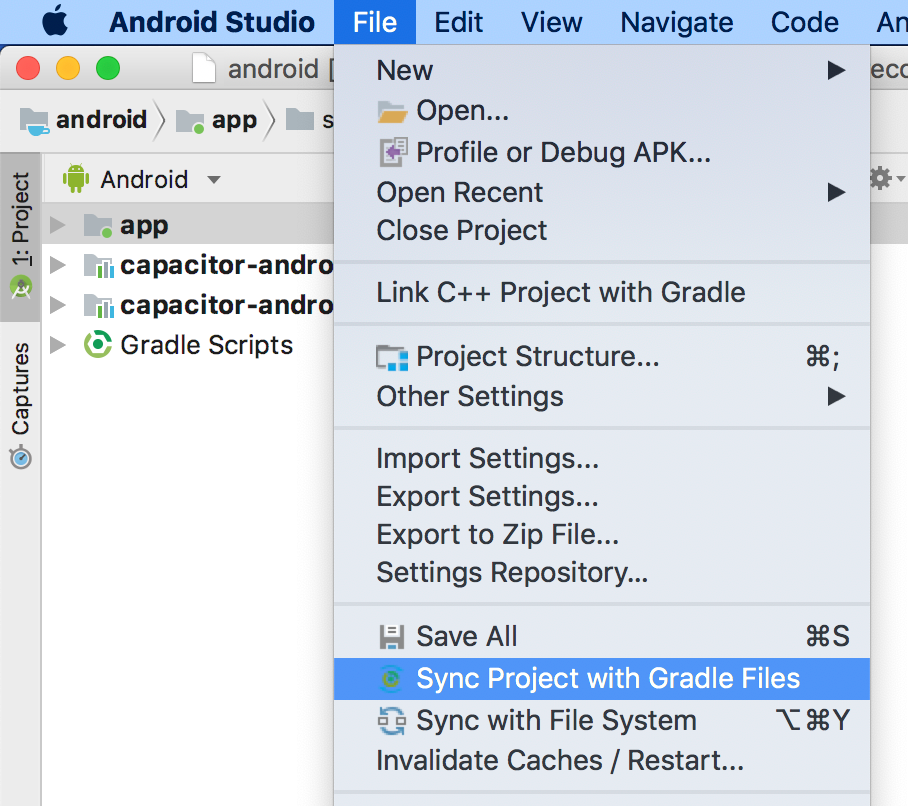 同步Gradle